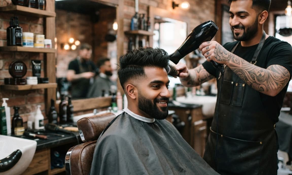 Men's Advanced Haircut Package | Hair Wash & Styling Included